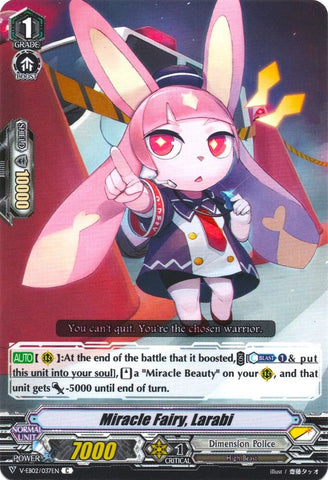 Miracle Fairy, Larabi (V-EB02/037EN) [Champions of the Asia Circuit]