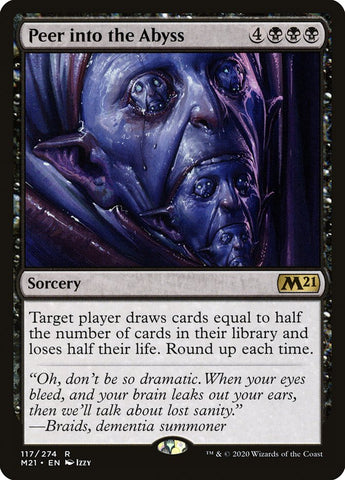 Peer Into the Abyss [Core Set 2021] (M21 117)