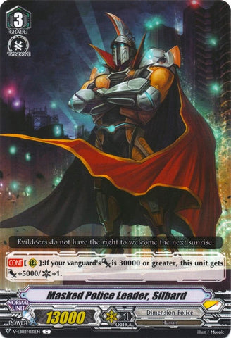 Masked Police Leader, Silbard (V-EB02/031EN) [Champions of the Asia Circuit]