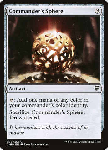 Commander's Sphere [Commander Legends] (CMR 306)