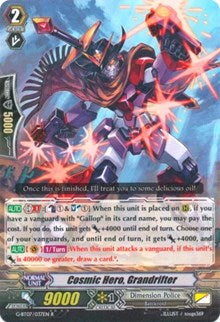 Cosmic Hero, Grandrifter (G-BT07/037EN) [Glorious Bravery of Radiant Sword]