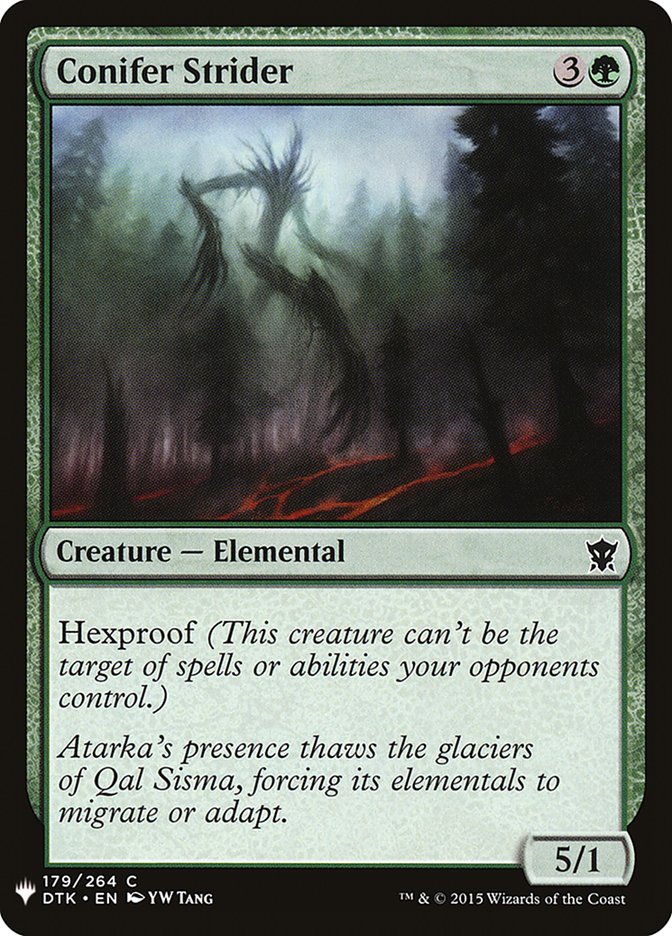 Conifer Strider [Mystery Booster] (MB1 1168)