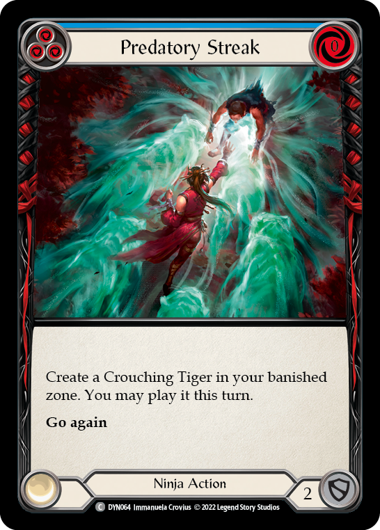 Predatory Streak [DYN064] (Dynasty)