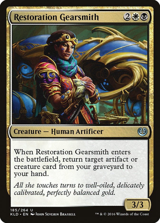 Restoration Gearsmith [Kaladesh] (KLD 185)