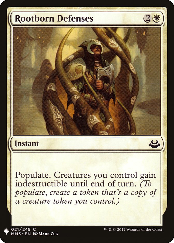 Rootborn Defenses [Mystery Booster] (MB1 214)