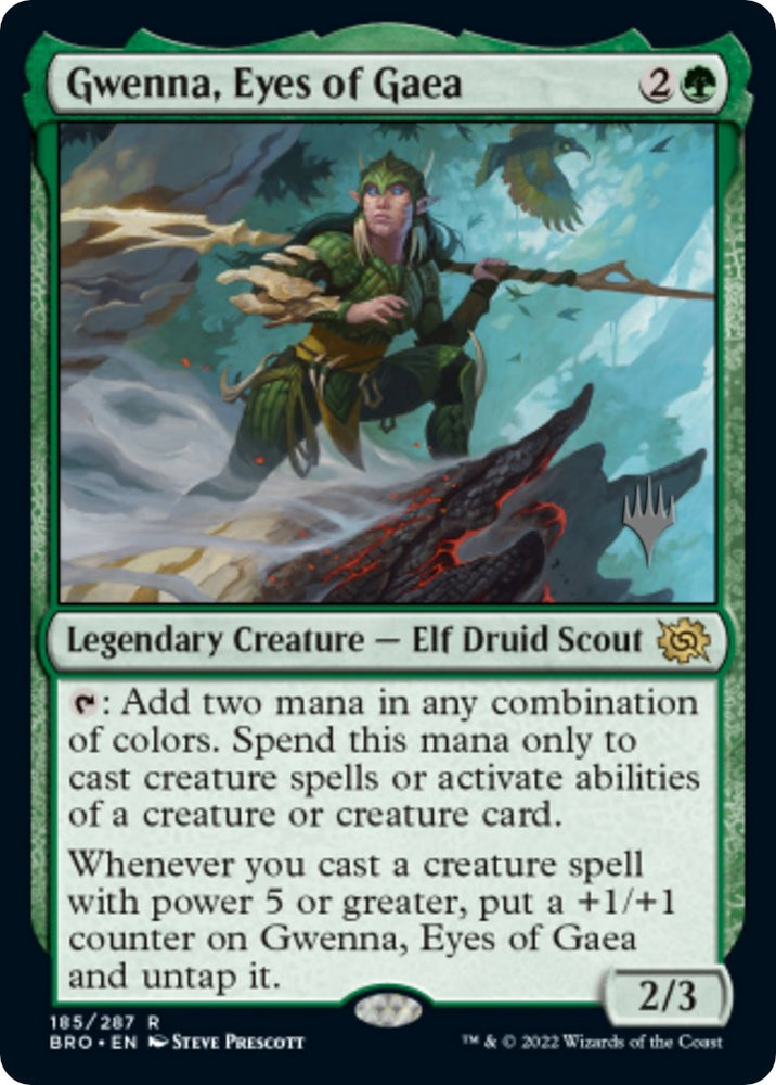 Gwenna, Eyes of Gaea [The Brothers' War: Promo Pack]