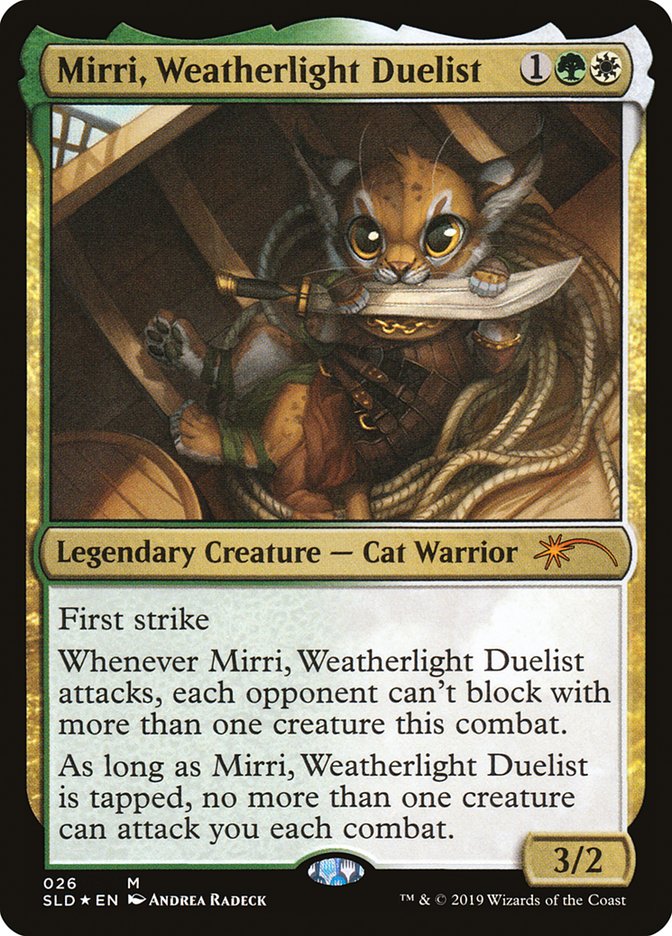 Mirri, Weatherlight Duelist [Secret Lair Drop Series] (SLD 26)