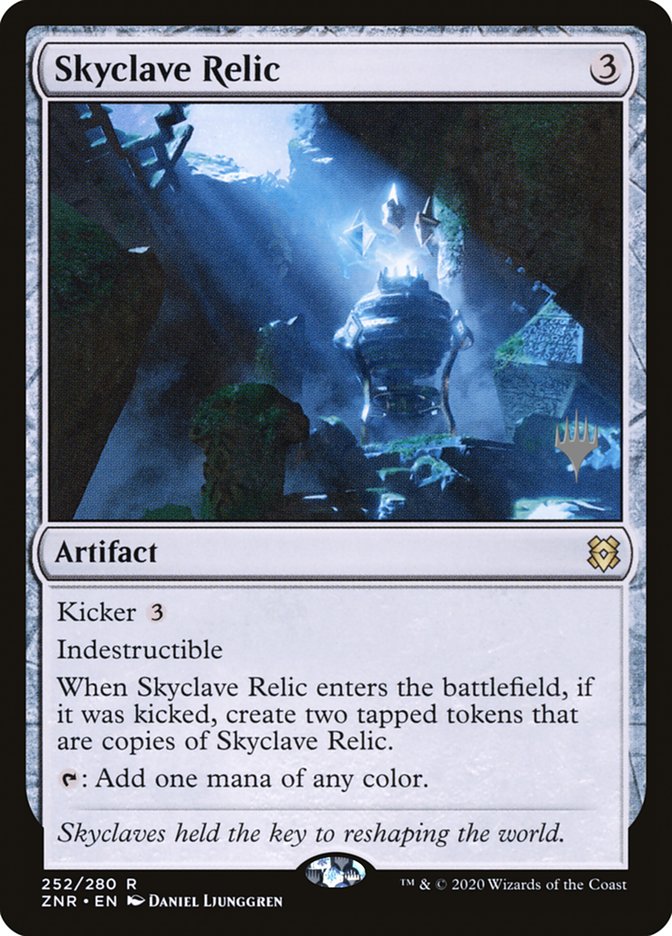 Skyclave Relic (Promo Pack) [Zendikar Rising Promos] (PZNR 252P)