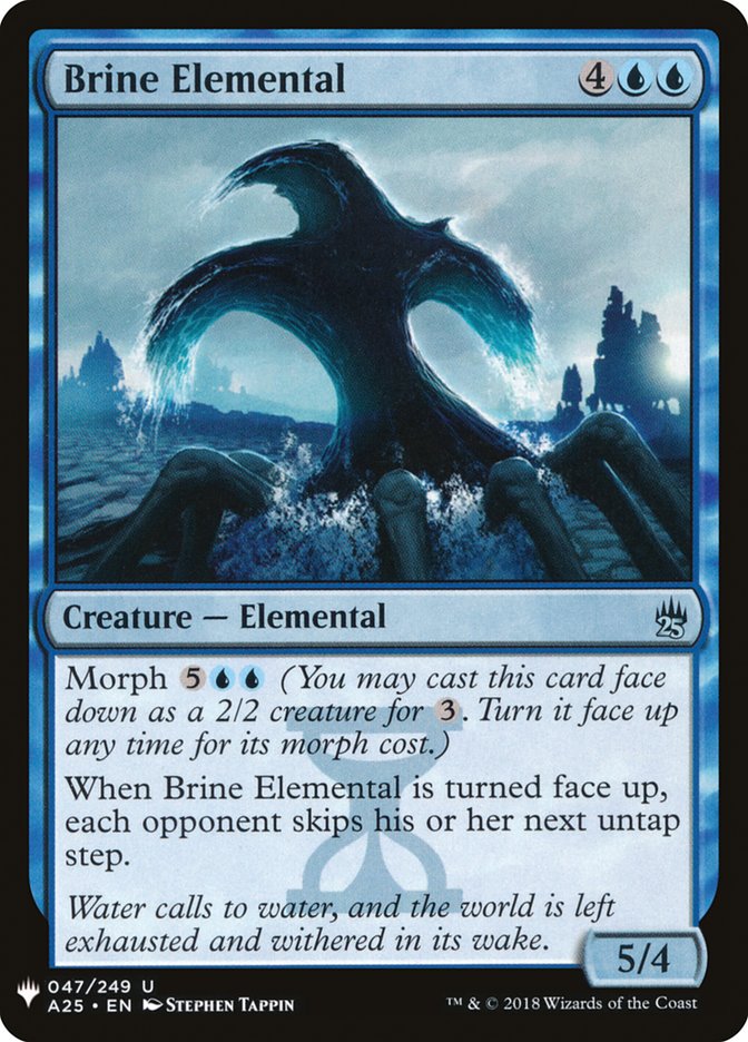 Brine Elemental [Mystery Booster] (MB1 303)