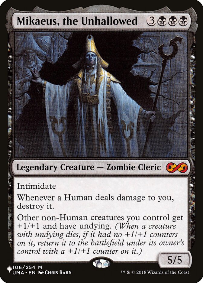 Mikaeus, the Unhallowed [The List] (LUMA 106)