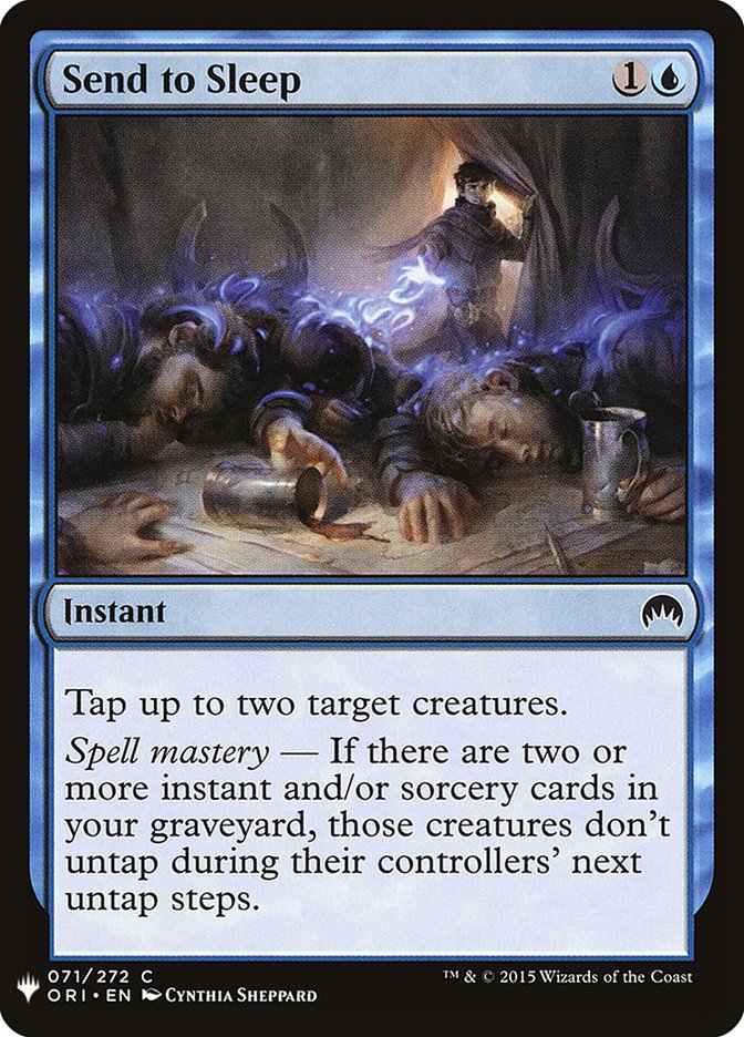 Send to Sleep [Mystery Booster] (MB1 483)