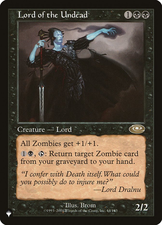Lord of the Undead [The List] (LPLS 44)