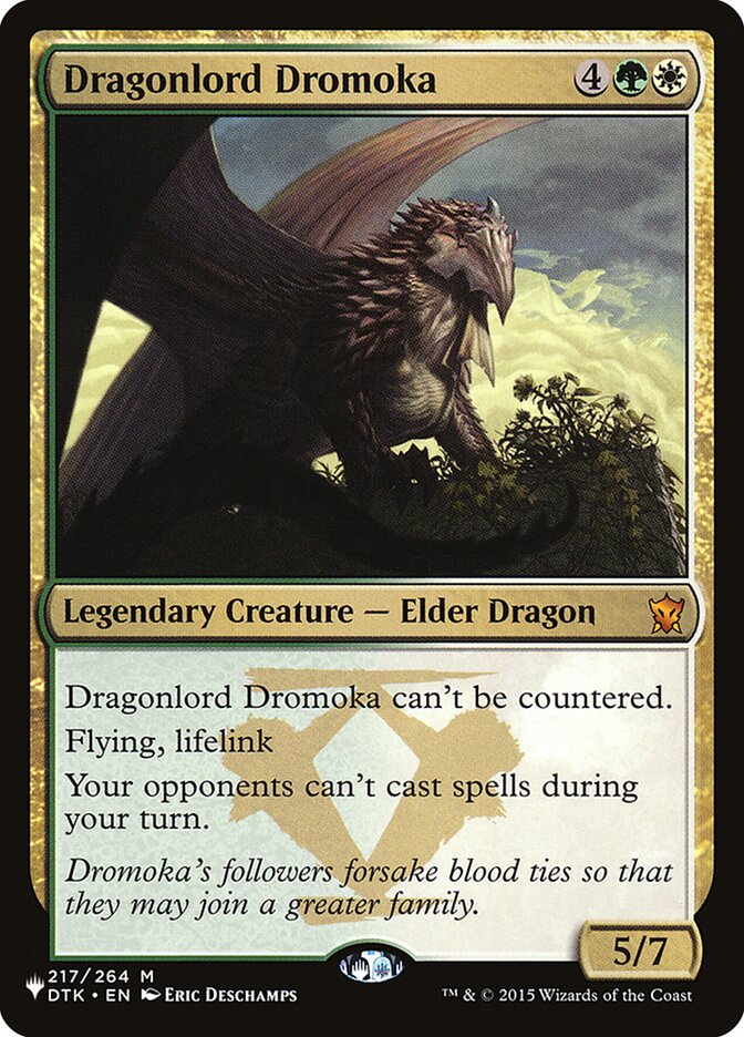 Dragonlord Dromoka [The List] (LDTK 217)