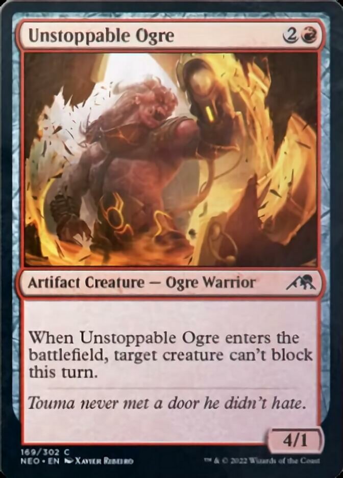 Unstoppable Ogre [Kamigawa: Neon Dynasty] (NEO 169)