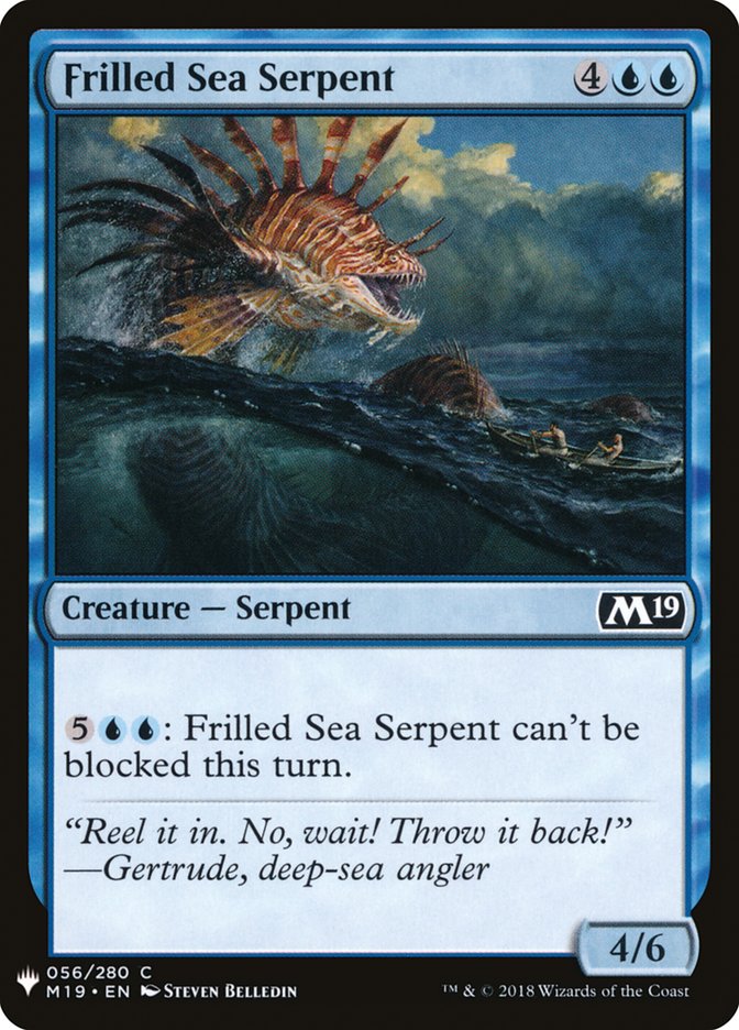 Frilled Sea Serpent [Mystery Booster] (MB1 387)