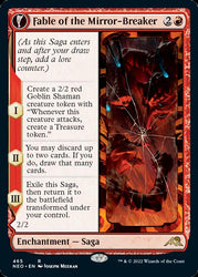 Fable of the Mirror-Breaker // Reflection of Kiki-Jiki (Extended) [Kamigawa: Neon Dynasty] (NEO 465)
