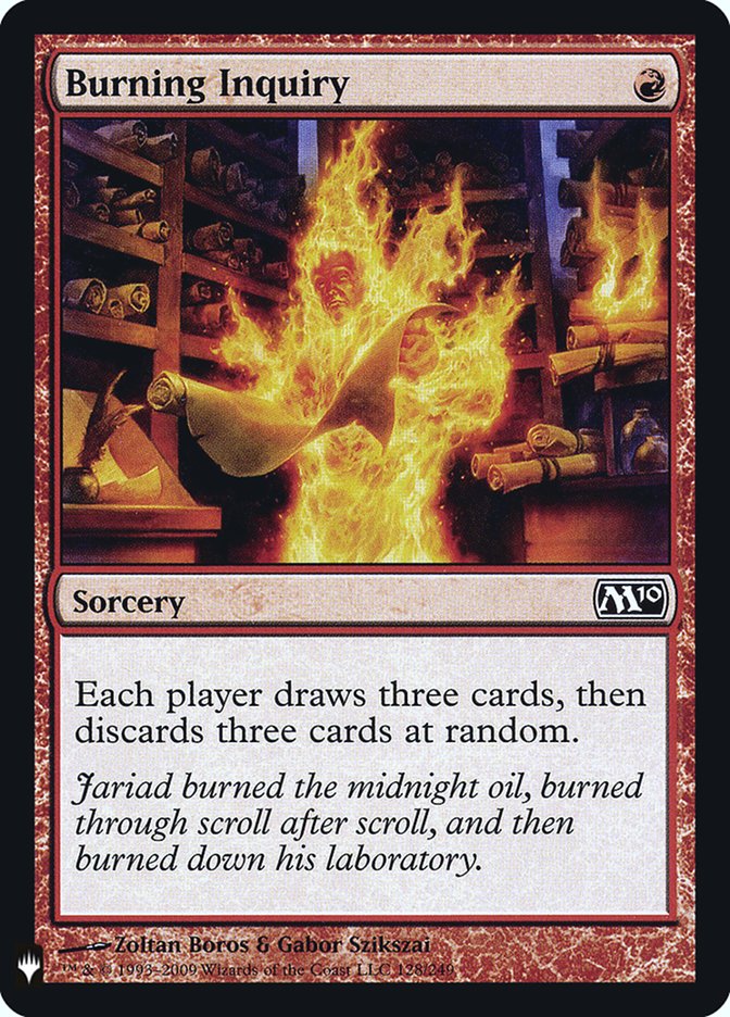 Burning Inquiry [Mystery Booster] (FMB1 48)