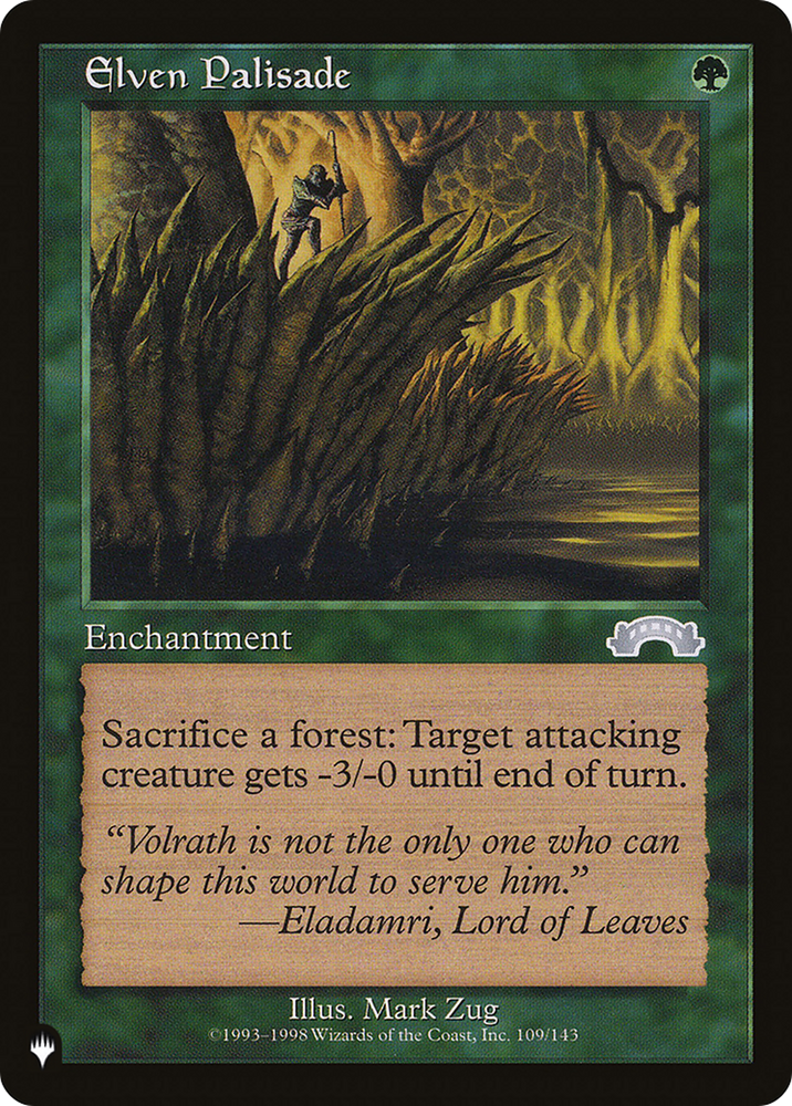 Elven Palisade [The List] (LEXO 109)