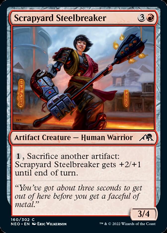 Scrapyard Steelbreaker [Kamigawa: Neon Dynasty] (NEO 160)