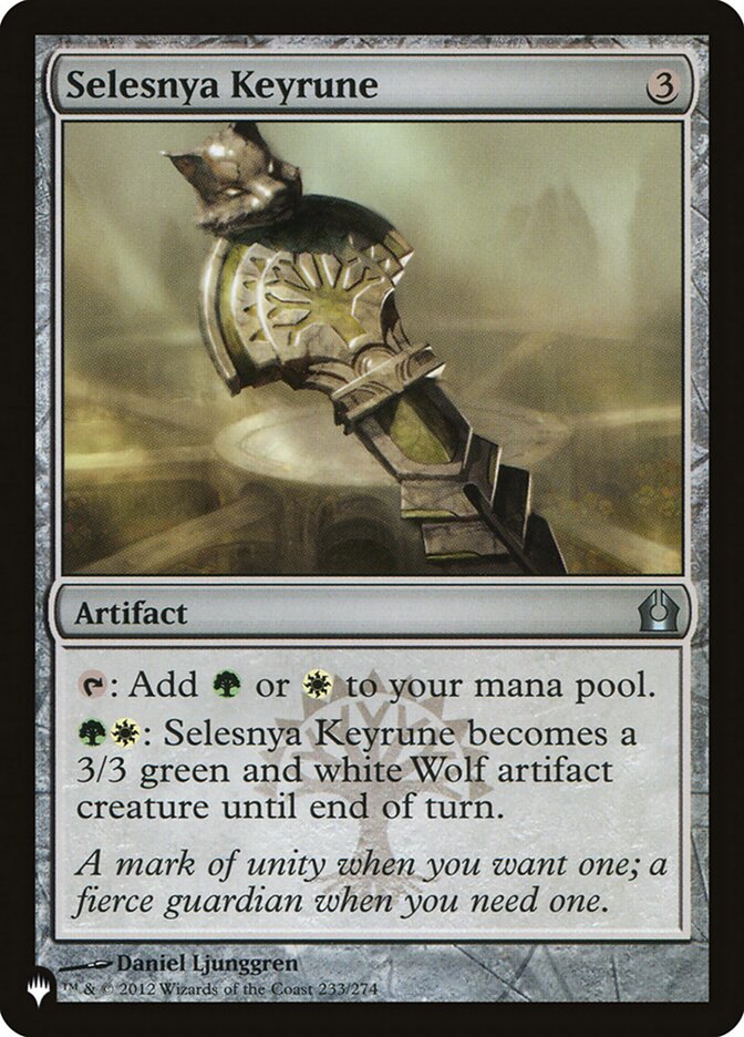 Selesnya Keyrune [The List] (LRTR 233)