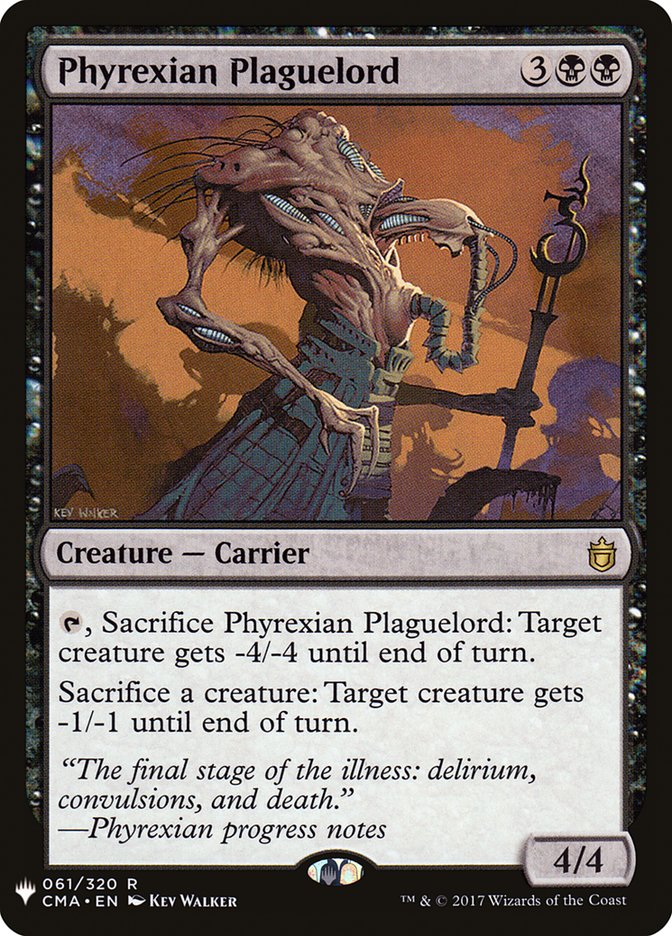 Phyrexian Plaguelord [Mystery Booster] (MB1 731)
