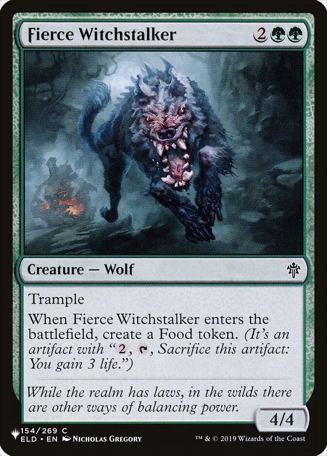 Fierce Witchstalker [The List] (LELD 154)