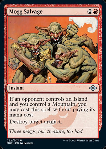 Mogg Salvage (Etched Foil) [Modern Horizons 2] (MH2 282)