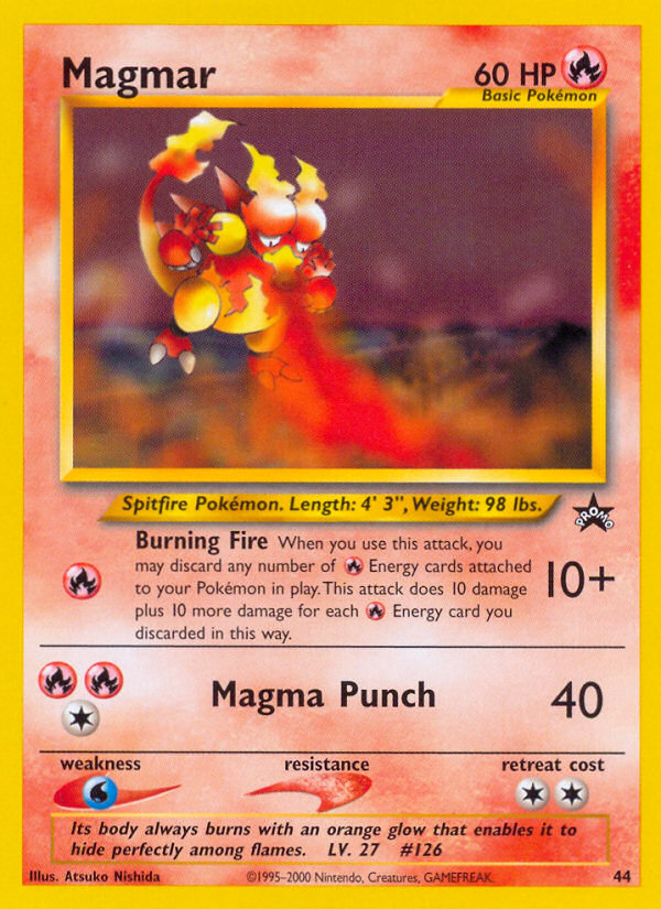 Magmar (44) [Wizards: Black Star Promos]