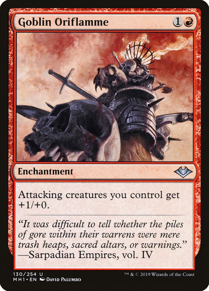 Goblin Oriflamme [Modern Horizons] (MH1 130)