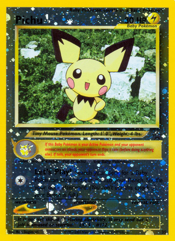 Pichu (35) [Wizards: Black Star Promos]