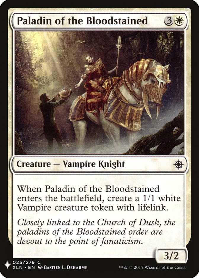 Paladin of the Bloodstained [Mystery Booster] (MB1 194)