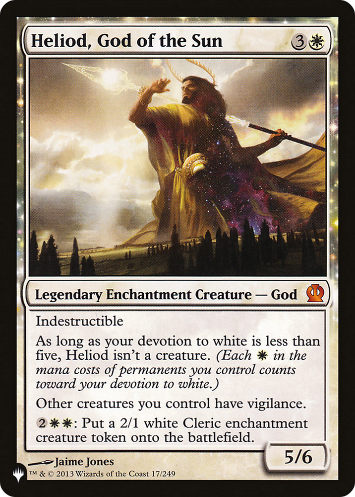 Heliod, God of the Sun [The List] (LTHS 17)