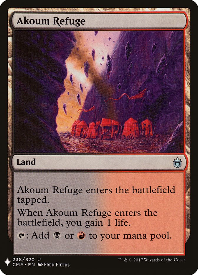 Akoum Refuge [Mystery Booster] (MB1 1651)