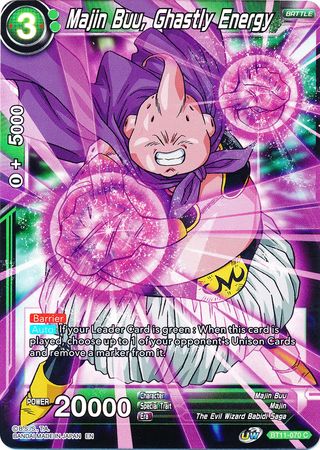 Majin Buu, Ghastly Energy [BT11-070]
