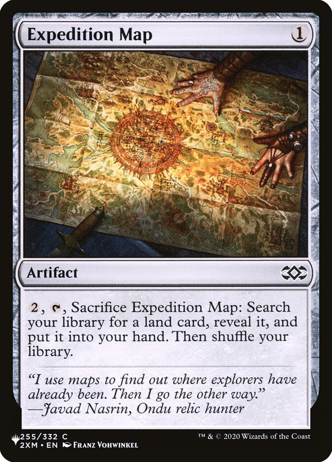 Expedition Map [The List] (L2XM 255)