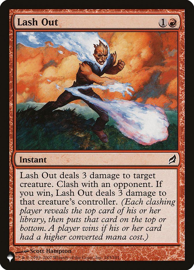 Lash Out [The List] (LLRW 183)