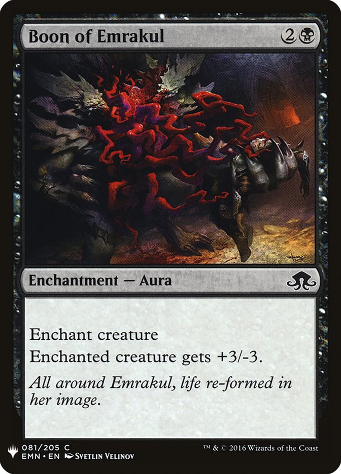Boon of Emrakul [Mystery Booster] (MB1 584)