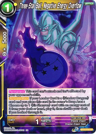 Three-Star Ball, Negative Energy Overflow [BT11-115]