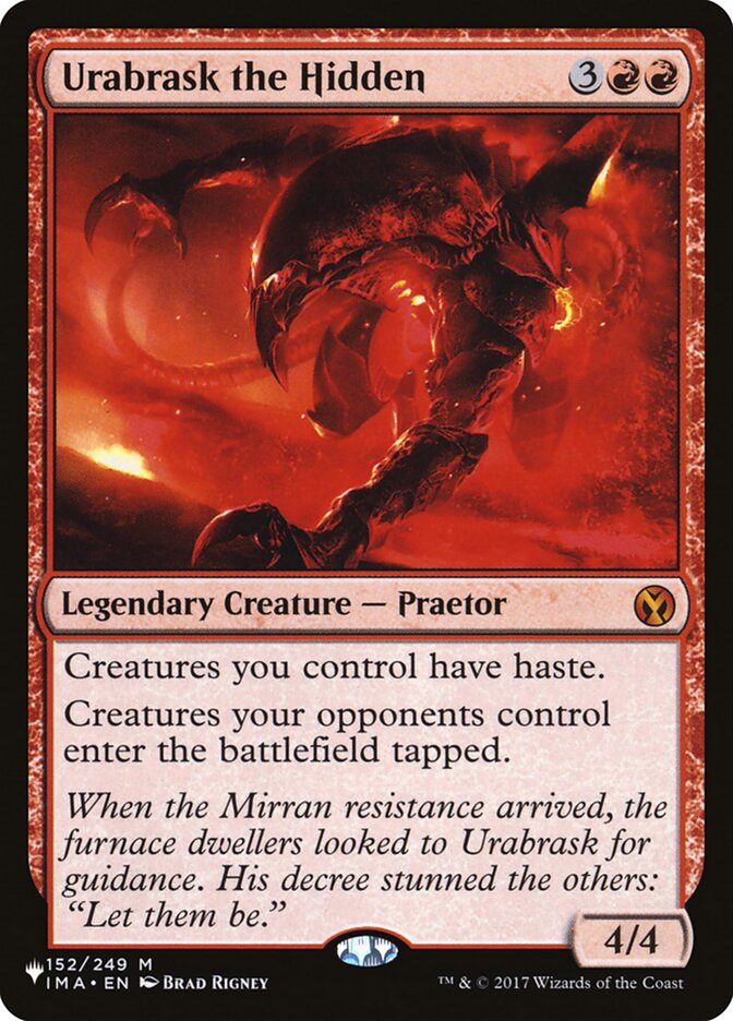Urabrask the Hidden [The List] (LIMA 152)