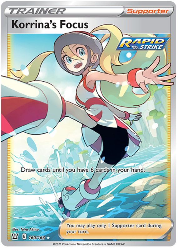 Korrina’s Focus (160/163) [Sword & Shield: Battle Styles]