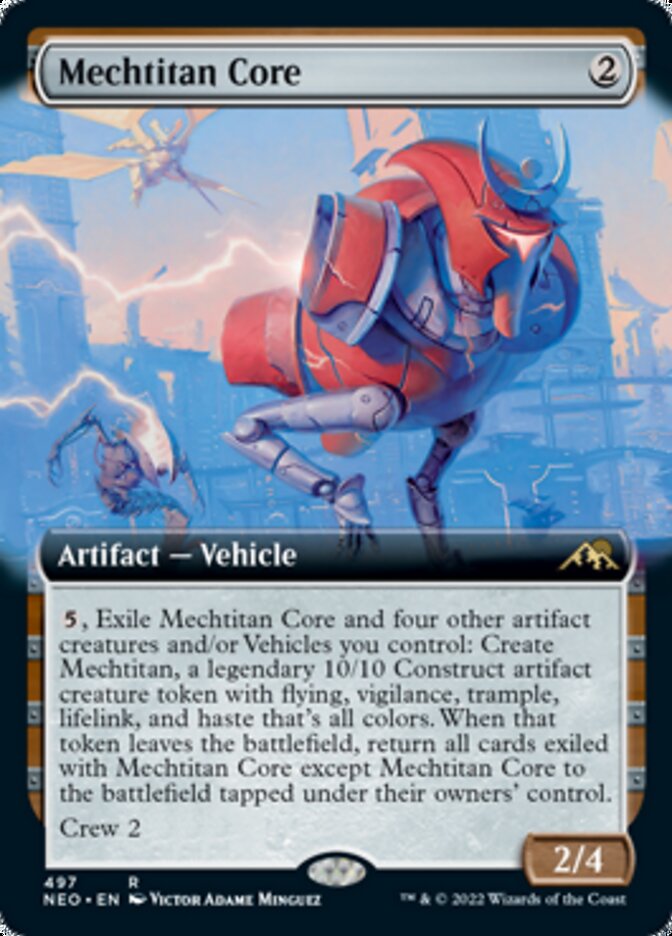 Mechtitan Core (Extended) [Kamigawa: Neon Dynasty] (NEO 497)
