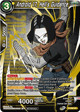 Android 17, Hell's Guidance [P-358]