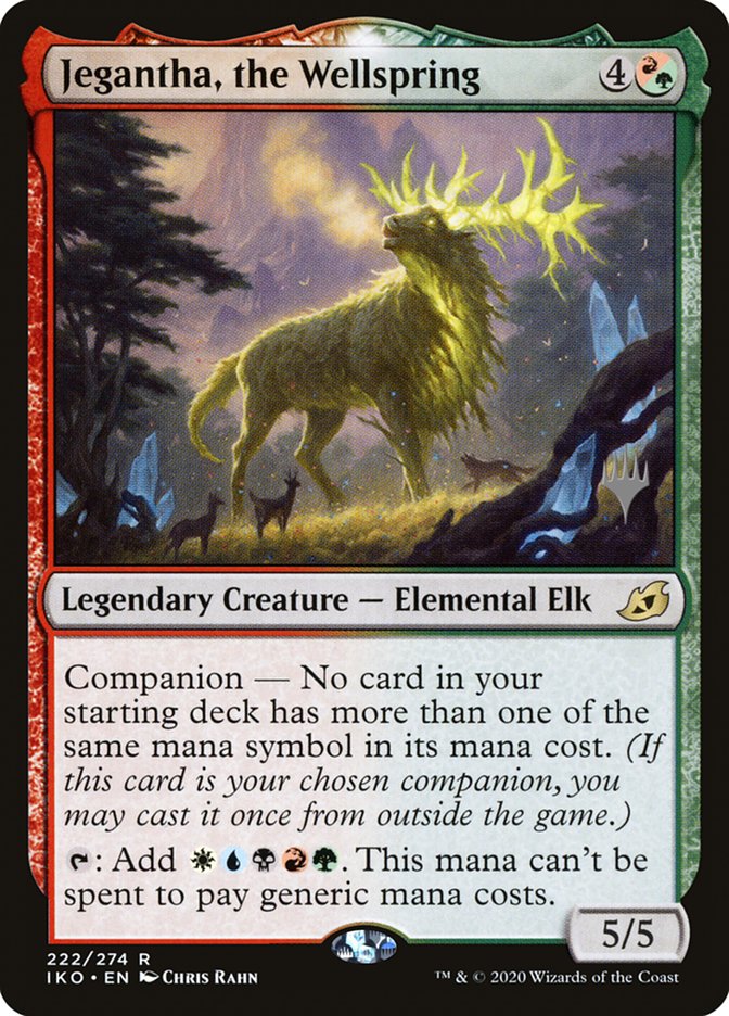 Jegantha, the Wellspring (Promo Pack) [Ikoria: Lair of Behemoths Promos] (PIKO 222P)