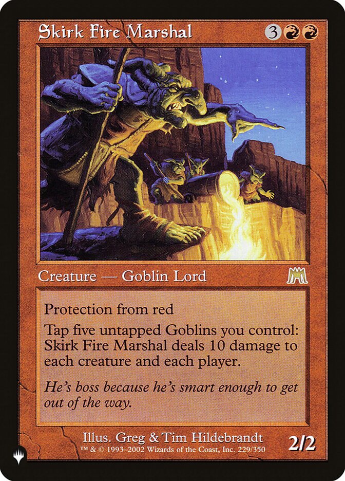 Skirk Fire Marshal [The List] (LONS 229)
