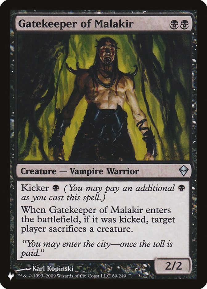 Gatekeeper of Malakir [The List] (LZEN 89)