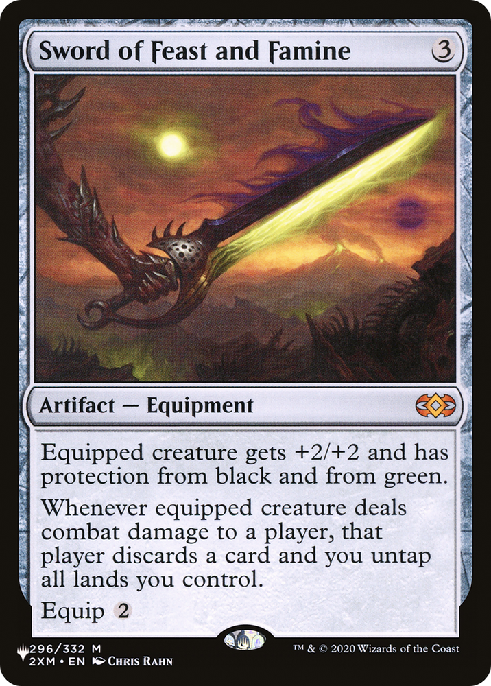 Sword of Feast and Famine [The List] (L2XM 296)