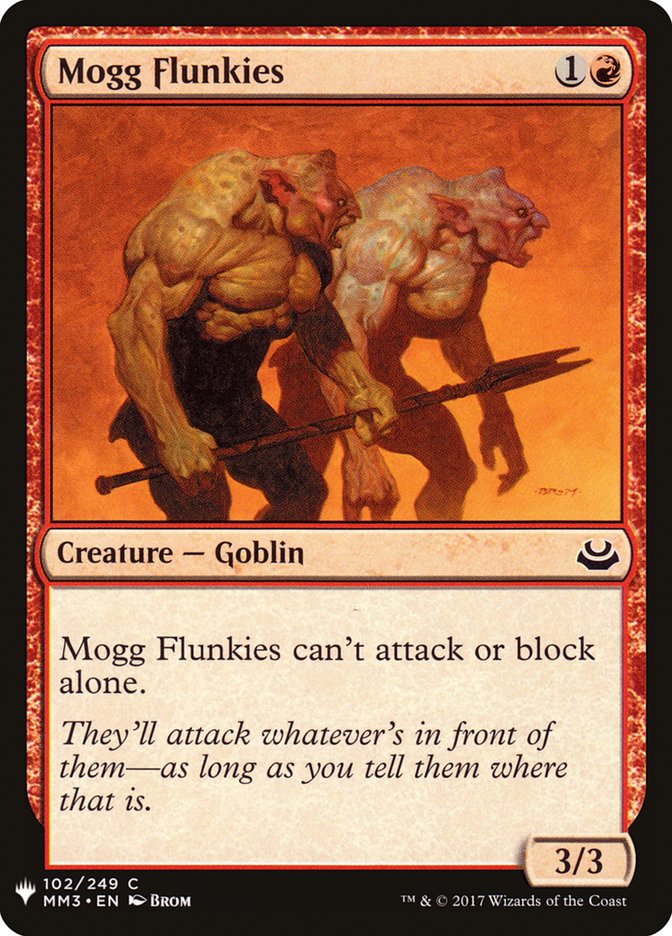 Mogg Flunkies [Mystery Booster] (MB1 1014)
