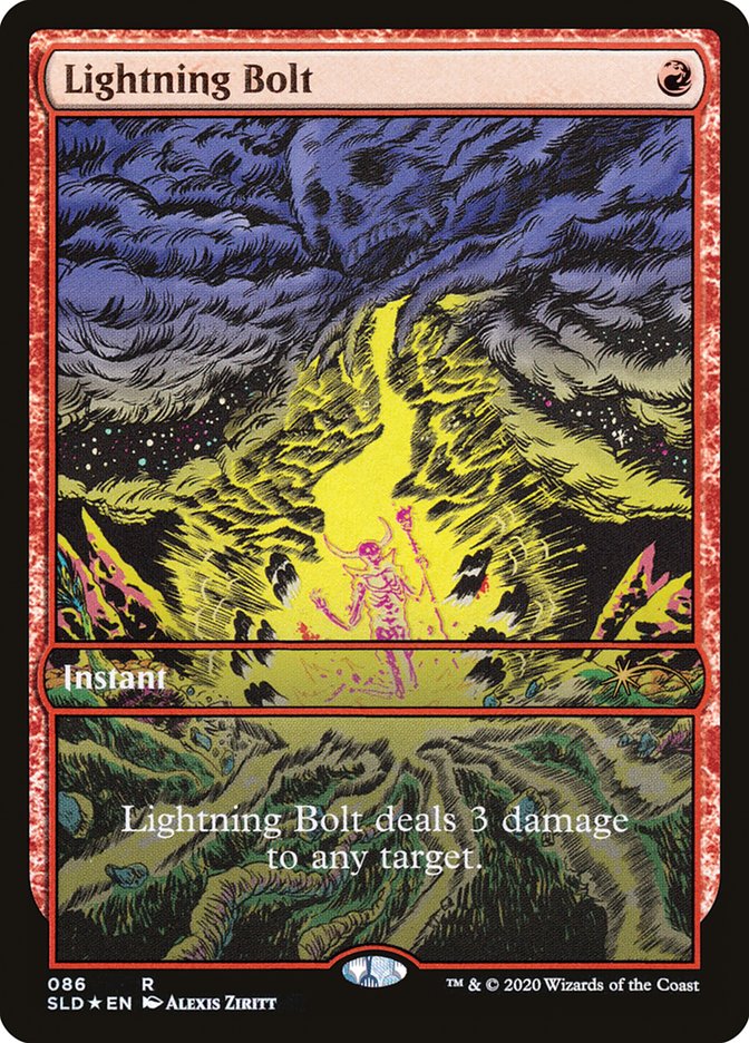 Lightning Bolt [Secret Lair Drop Series] (SLD 86)