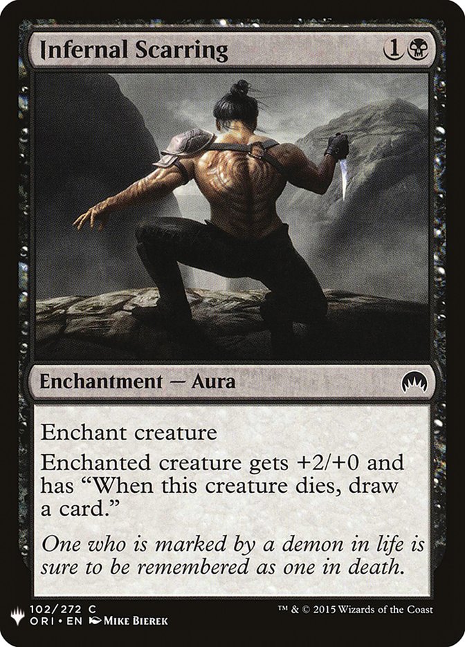 Infernal Scarring [Mystery Booster] (MB1 691)