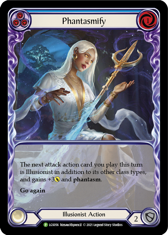 Phantasmify (Blue) [LGS056] Rainbow Foil